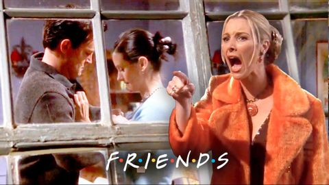 Phoebe Finds Out About Chandler & Monica | Friends