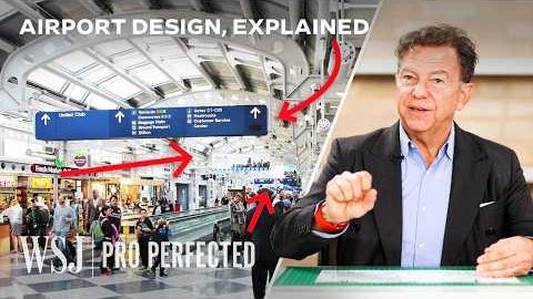 Architect Explains Hidden Airport Design Tricks That Guide Travelers | WSJ Pro Perfected