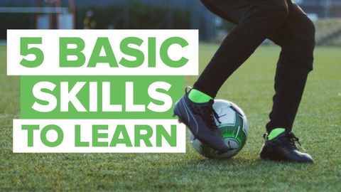 サッカーの最も基本的な5つのスキル (5 MOST BASIC FOOTBALL SKILLS TO LEARN)