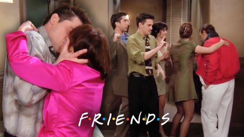 Joey Kisses Rachel's Mom | Friends