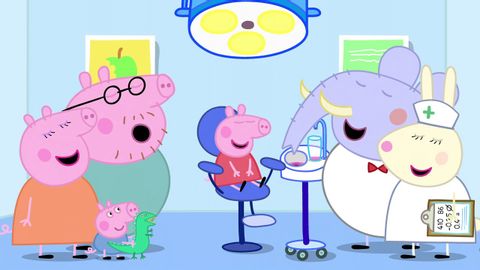 兒童趣味卡通片 - 小豬佩佩去看牙醫 (Fun Cartoons for Kids - Peppa Pig Goes To The Dentist)