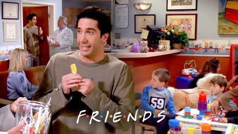 Ross Still Sees His Pediatrician | Friends