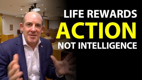 Life rewards Action, not Intelligence  | Conor Neill | Leadership