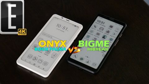 Onyx Boox PalmaとBigme HiBreakのスマートフォン比較 (Onyx Boox Palma vs Bigme HiBreak Smartphone Comparison)