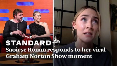 Saoirse Ronan responds to her viral Graham Norton Show shutdown of Paul Mescal and Eddie Redmayne