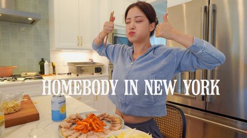 Homebody in New York | 一個內向而胃口大開的人的自我保健周，整天做飯吃！ (Homebody in New York | An introvert with a big appetite's self care week cooking and eating all day!)