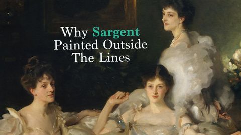 薩金特為何要畫畫出界 (Why Sargent Painted Outside The Lines)