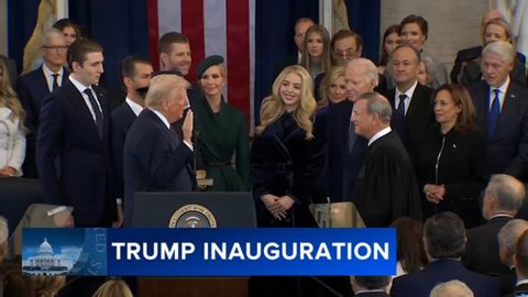 唐納德-特朗普總統就職典禮回顧 (Recap of President Donald Trump's inauguration)