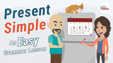 現在進行時 | 英語語法簡易課程！ (Present Simple | An Easy English Grammar Lesson!)