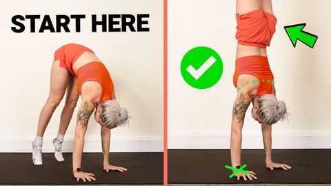 Do THIS to learn to handstand FAST