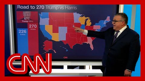 特朗普和哈里斯最有可能贏得選舉的途徑 (The most likely paths to electoral victory for Trump and Harris)