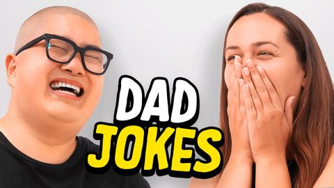 爸爸的笑話 | 不要笑的挑戰 | 艾倫與山姆 | 提升你的精神 (Dad Jokes | Don't laugh Challenge | Alan vs Sam | Raise Your Spirits)