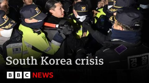 【BBC】南韓總統尹錫悅宣布戒嚴後六小時即宣布解嚴 (South Korea crisis -  President lifts martial law in humiliating U-turn | BBC News)