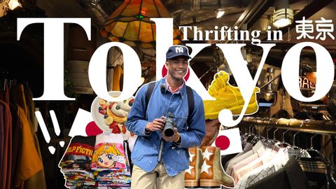 Vintage Shopping in Japan ?? Thrifting in Shimokitazawa, Kapital in Shibuya, Kamakura, and more !!