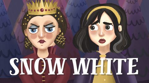 白雪公主（英國英語口音） - TheFableCottage.com (Snow White (UK English accent) - TheFableCottage.com)