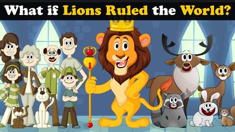 もしライオンが世界を支配していたら？+ その他の動画｜#aumsum #kids #science #education #whatif (What if Lions Ruled the World? + more videos | #aumsum #kids #science #education #whatif)