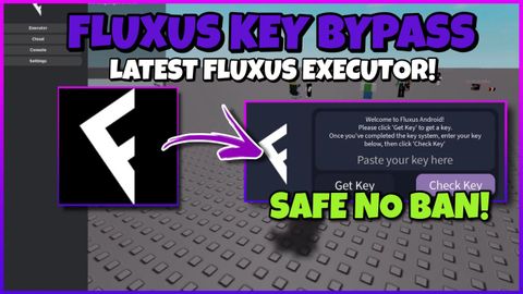 Roblox Tutorial: Latest Fluxus Exectutor /w Crash fix & Key bypass