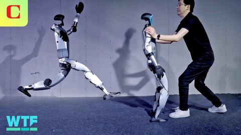 生産が始まった1万6000ドルのヒューマノイドロボット (Meet the $16K Humanoid Robot Leaping Into Production)