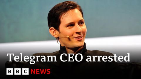 【BBC News】Telegram 創辦人兼 CEO 杜洛夫在法國機場被捕 (Telegram CEO Pavel Durov arrested at French airport | BBC News)