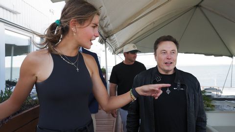 Watching a Rocket Launch at SpaceX with Elon Musk!