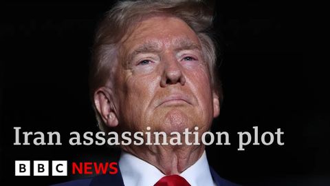 Iran accused of Trump assassination plot - 3 men charged | BBC News