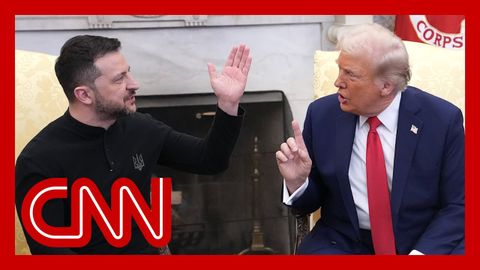 Watch tense Oval Office argument between Zelensky, Trump and Vance