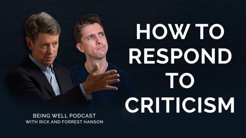 迴應責備，接受現實 | Being Well 播客 (Responding to Criticism, and Accepting the Way Things Are | Being Well Podcast)