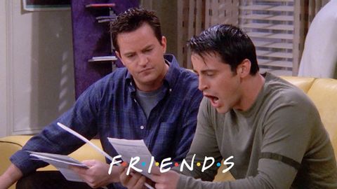 チャンドラーがジョーイにお札について教える｜フレンズ (Chandler Teaches Joey About Bills | Friends)