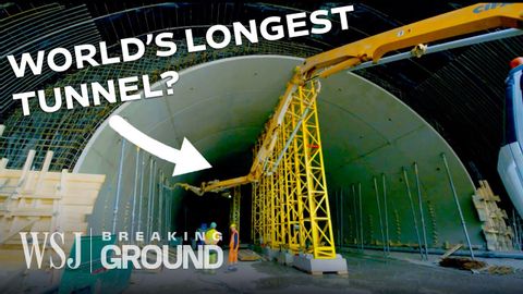 耗資 110 億美元的隧道將拯救歐洲最繁忙的山區通道之一 | WSJ Breaking Ground (The $11B Tunnel That Could Save One of Europe’s Busiest Mountain Corridors | WSJ Breaking Ground)