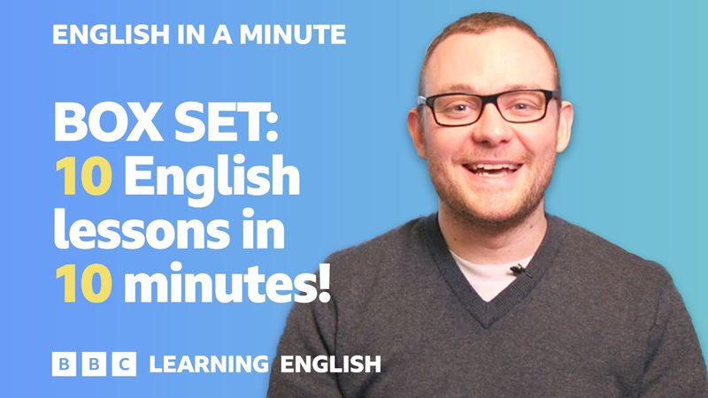 BOX SET：English In A Minute 13 - 10分間の英語レッスン！ (BOX SET: English In A Minute 13 – TEN English lessons in 10 minutes!)